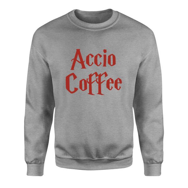 Accio Coffee Sweatshirt XL - Gri