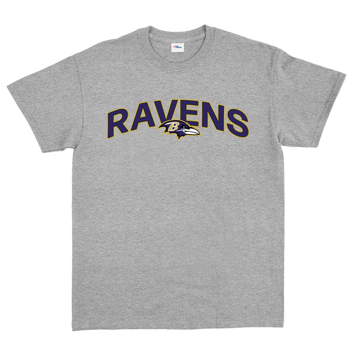 Ravens B Tişört XXL - Gri