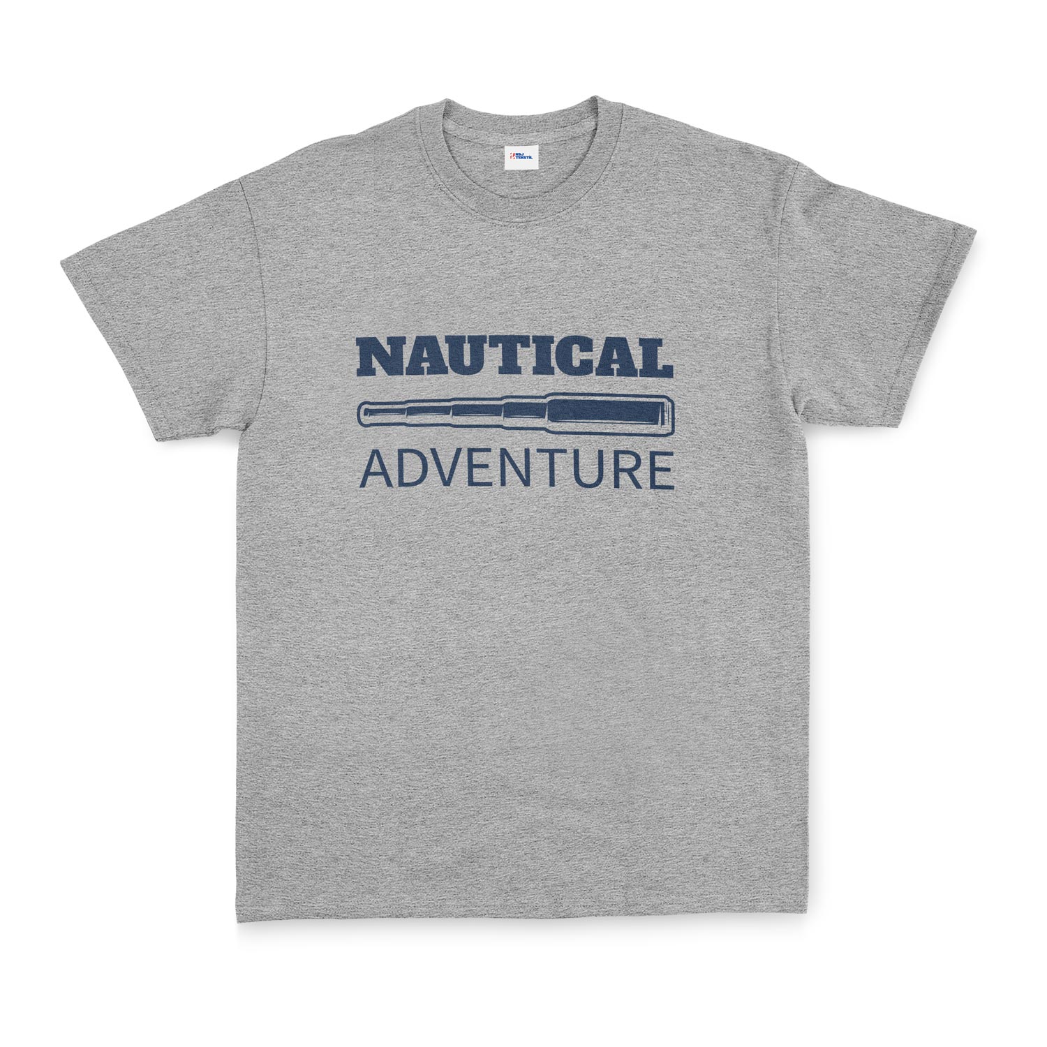Nautical Adventure Denizci Tişört XL - Gri