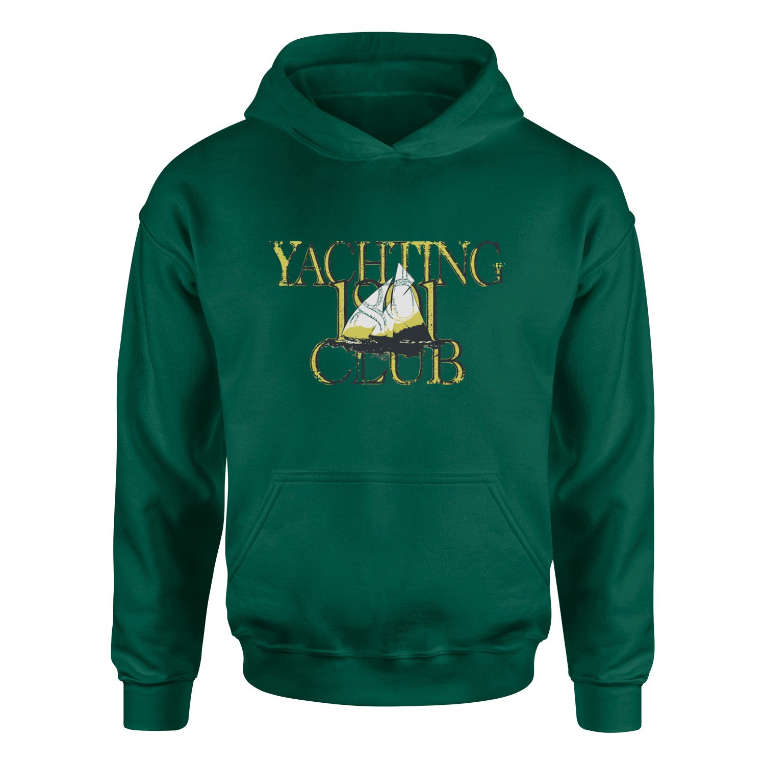 Yachting 1891 Club Hoodie XL - Nefti Yeşili