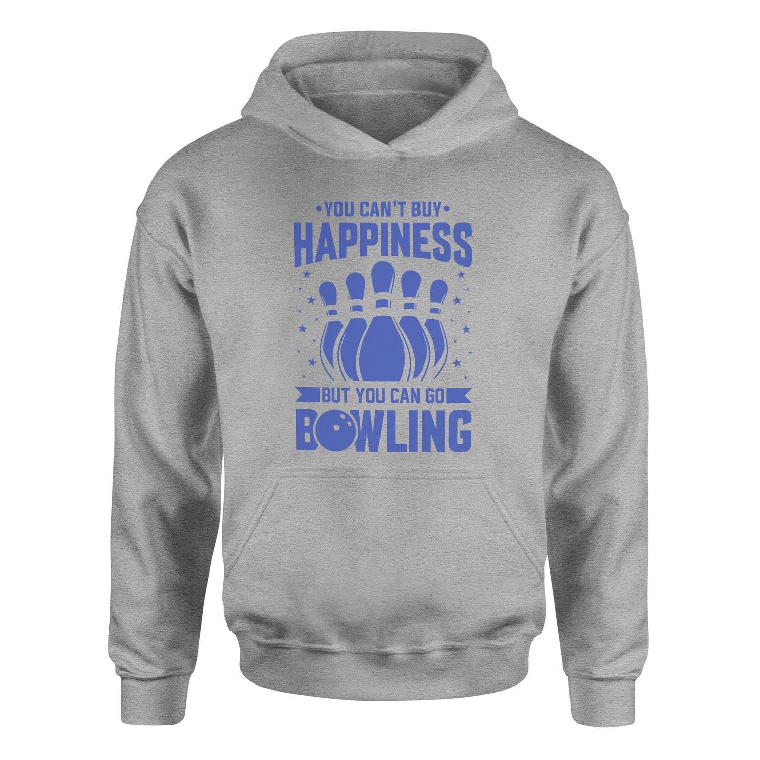 Go Bowling Hoodie XXL - Gri