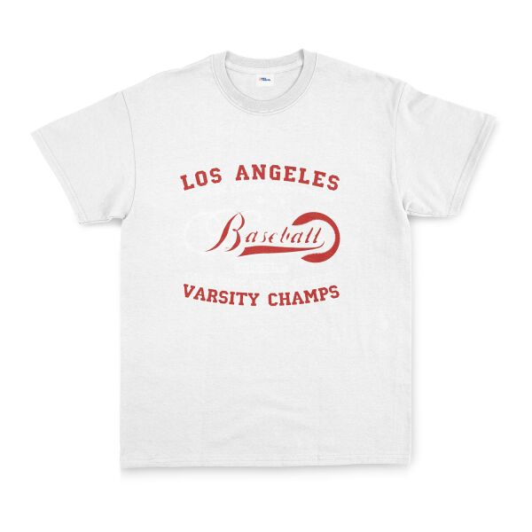 Los Angeles ELC Baseball Tişört M - Beyaz