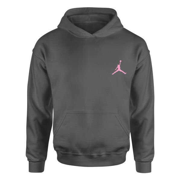 Air Jordan Pink Stroked Hoodie L - Füme