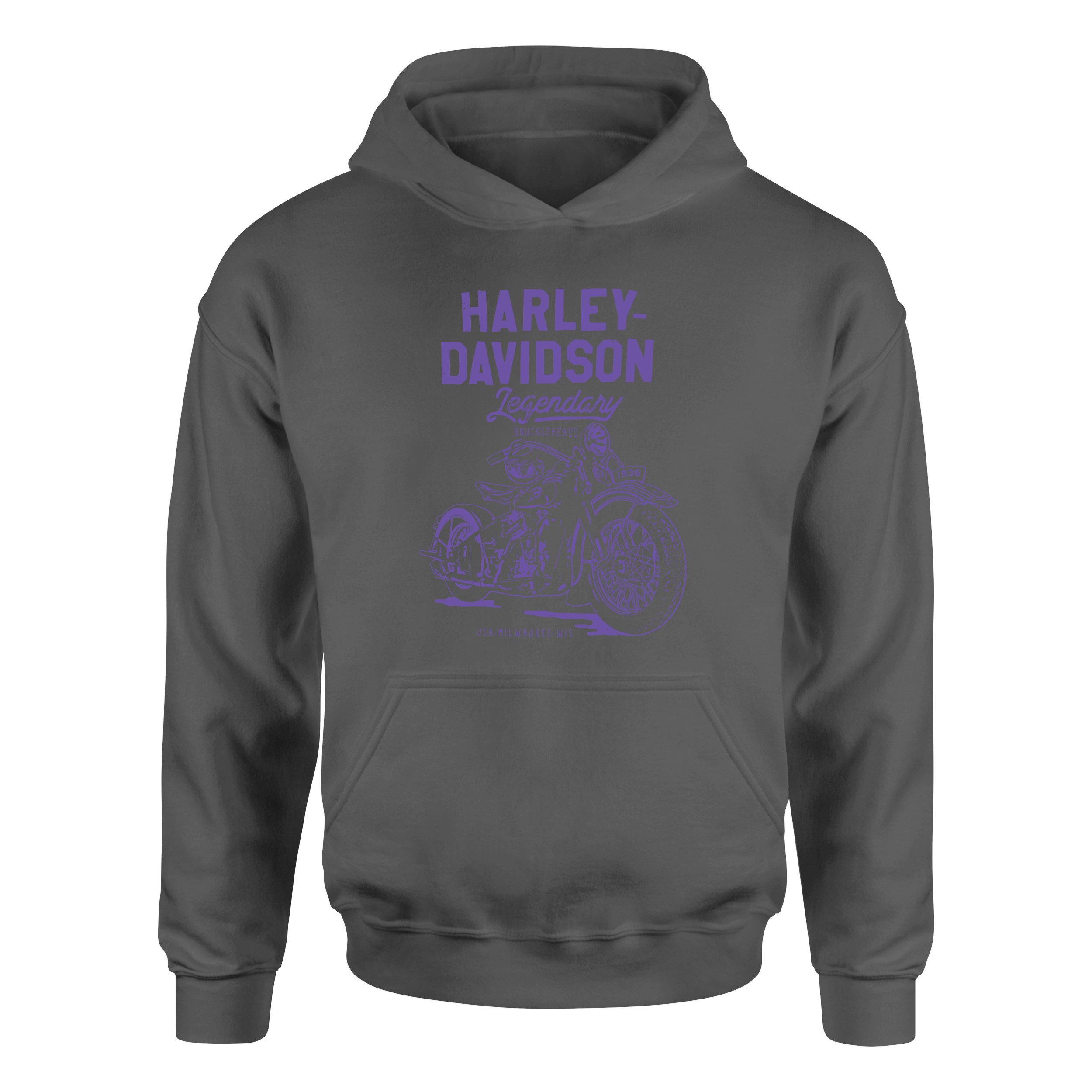 Harley-Davidson XIV Hoodie M - Füme