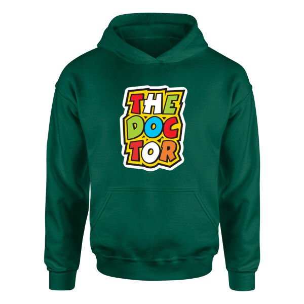 The Doc Hoodie L - Nefti Yeşili