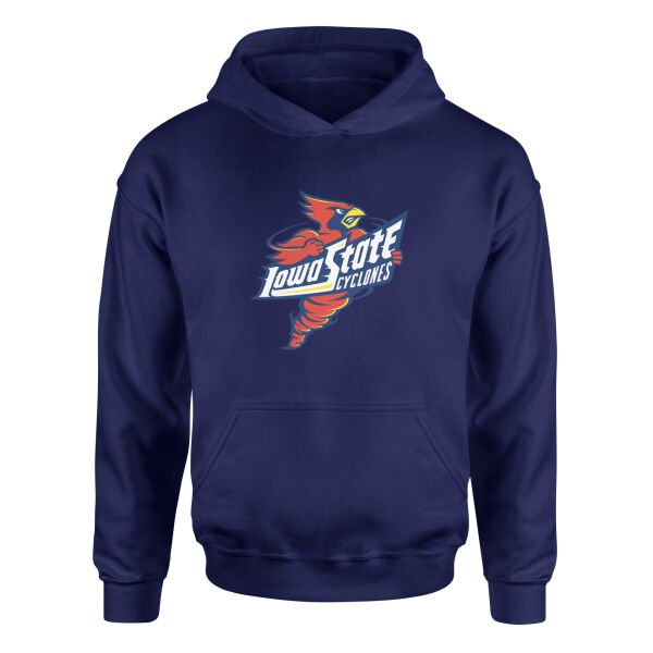 Iowa State Cyclones Hoodie L - İndigo Mavisi