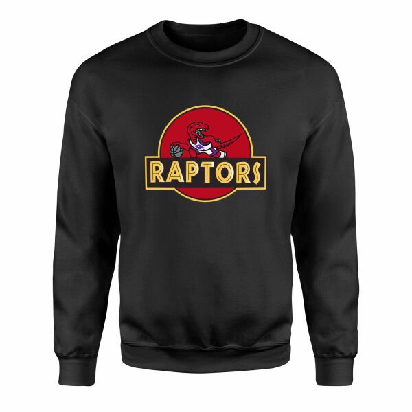 Raptors Sweatshirt L - Siyah