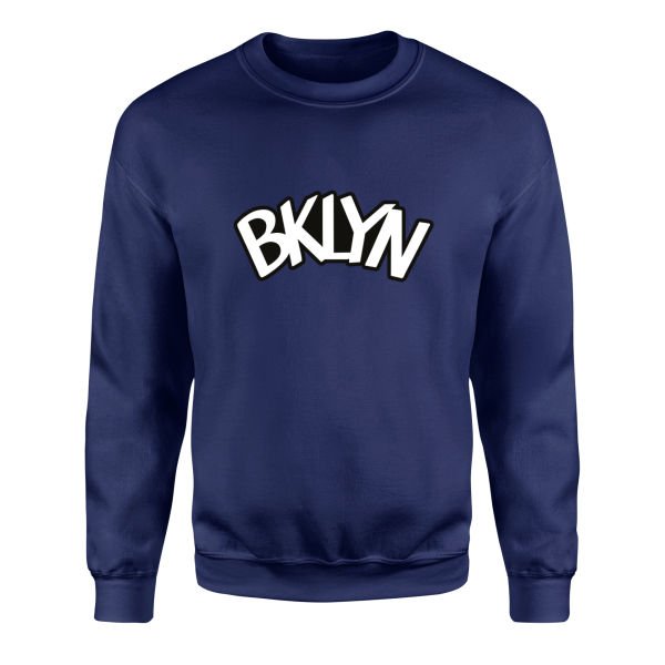 BKLYN Sweatshirt XL - İndigo Mavisi