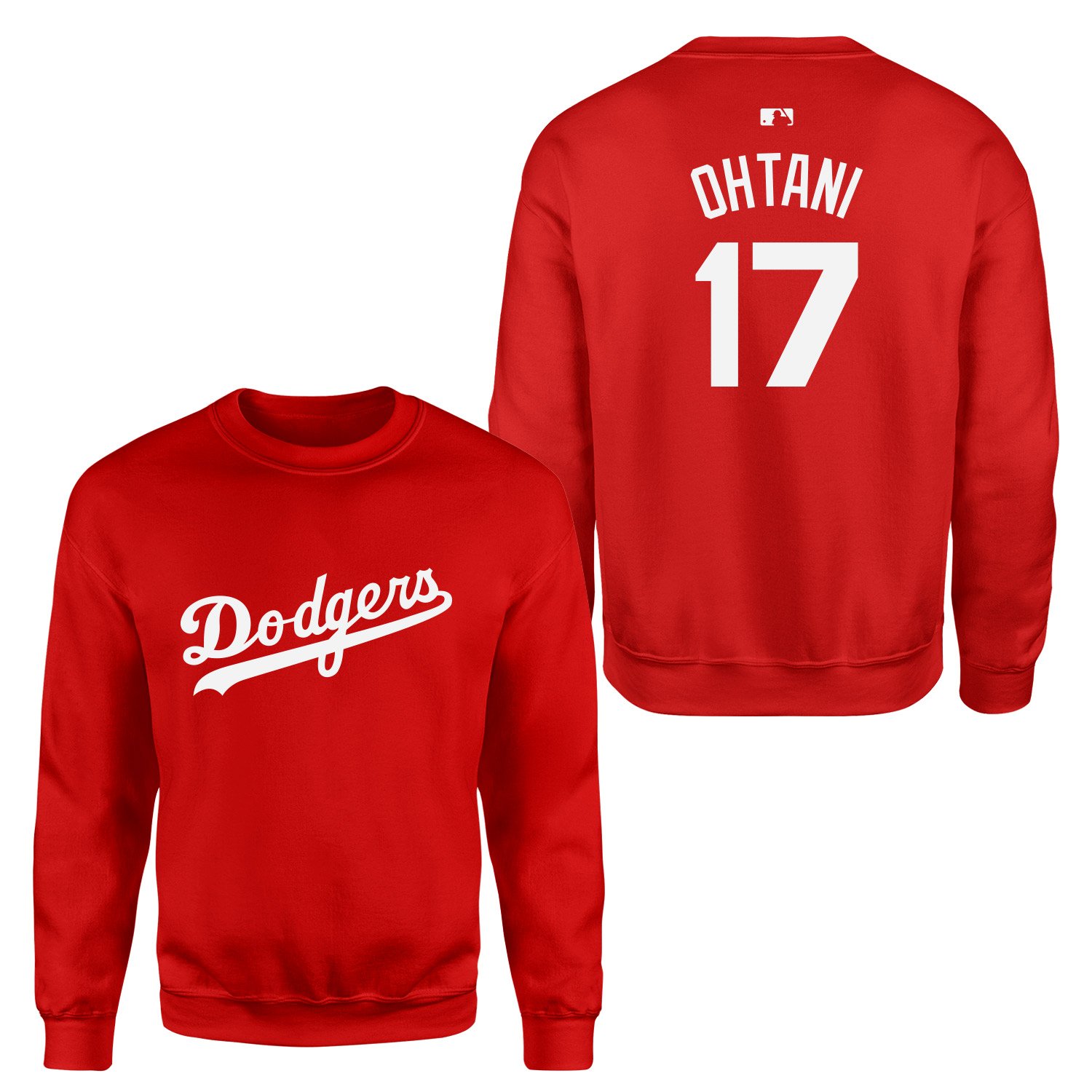Shohei Ohtani Los Angeles Dodgers Sweatshirt XL - Kırmızı