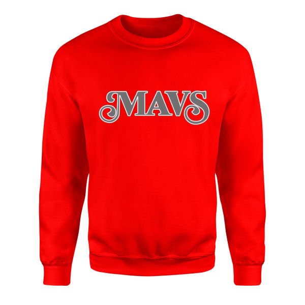 Mavs Sweatshirt XL - Kırmızı