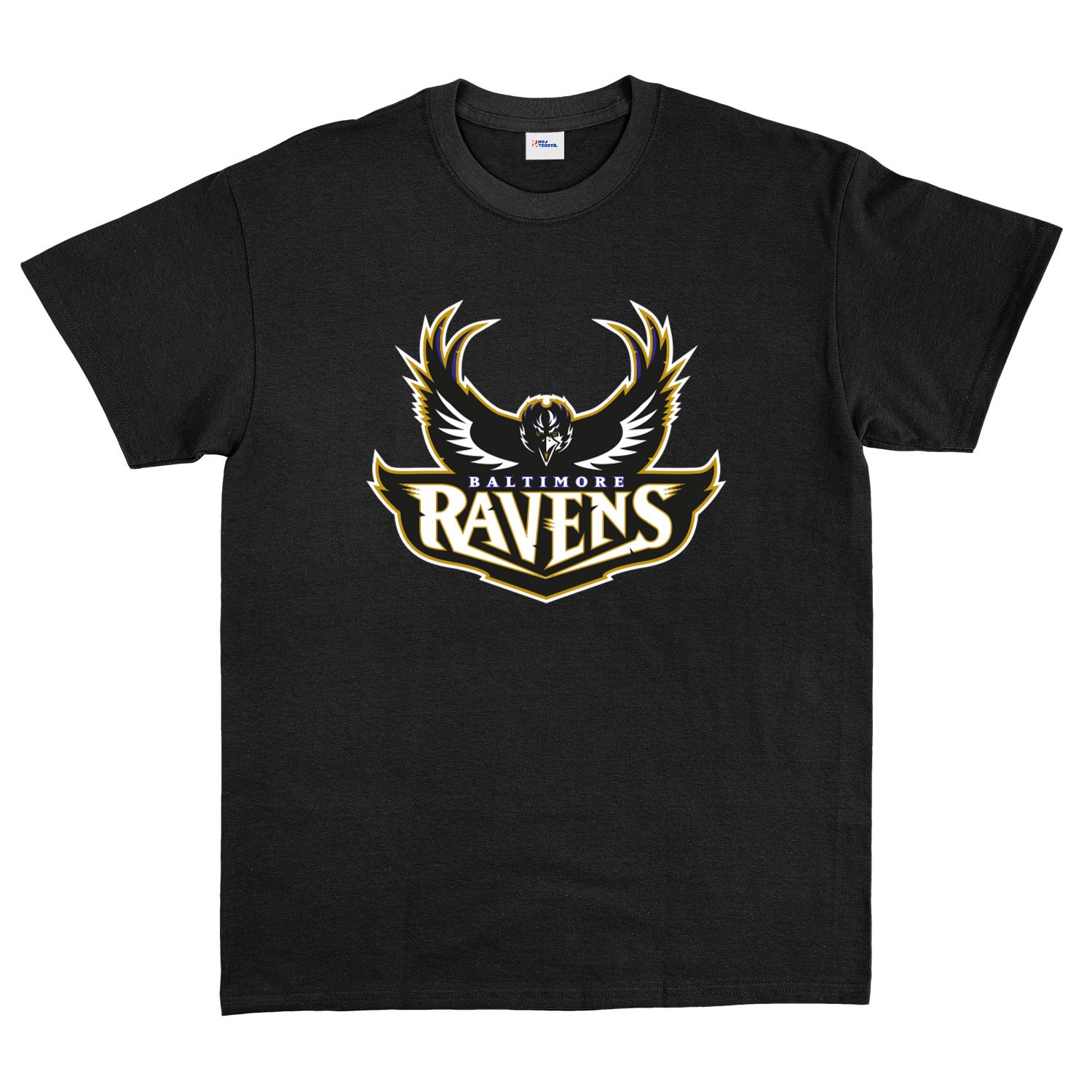 The Ravens Tişört L - Siyah