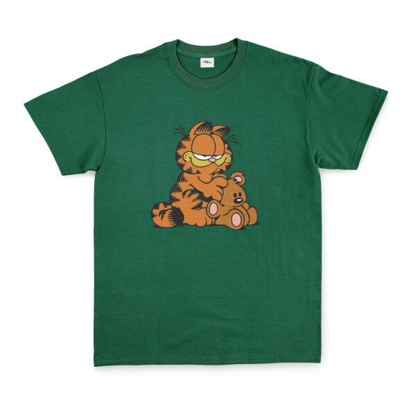 Garfield Tişört L - Nefti Yeşili