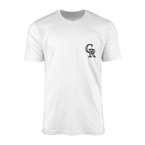 Colorado Rockies Tişört S - Beyaz