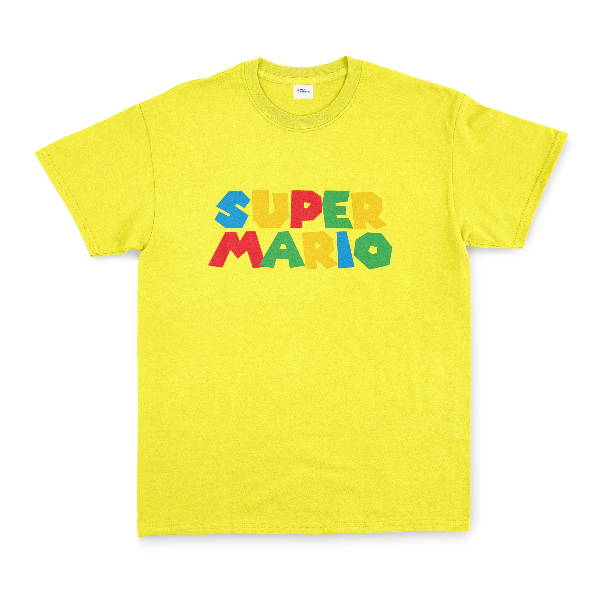 Super Mario Tişört S - Sarı