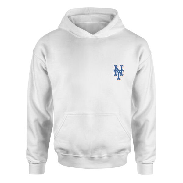 New York Mets Hoodie XL - Beyaz