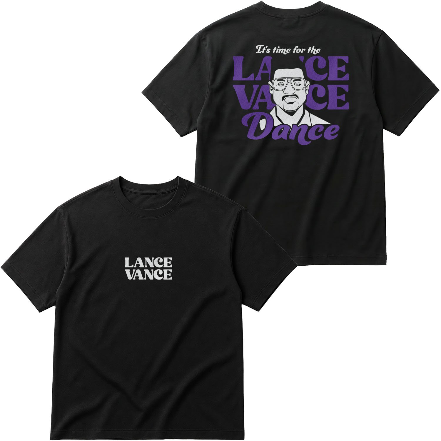 Lance Vance Dance | Grand Theft Auto Oversize Tişört L - Siyah