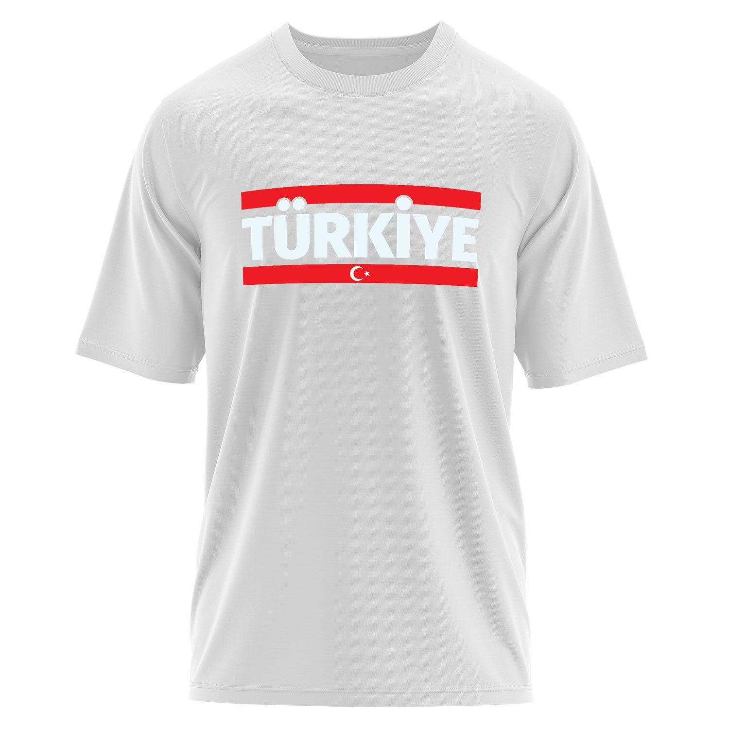 Türkiye Oversize Tişört M - Beyaz