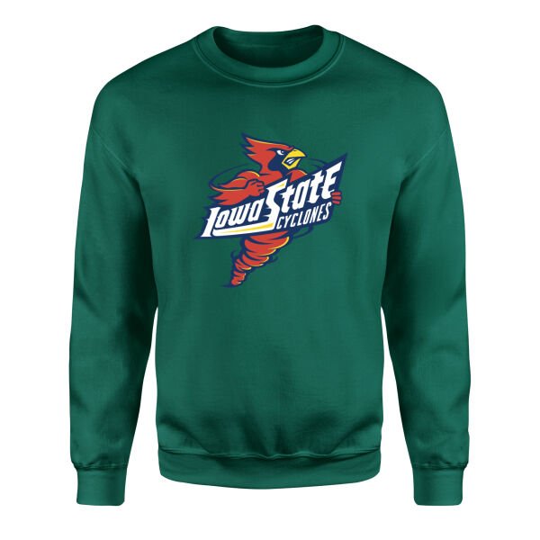 Iowa State Cyclones Sweatshirt M - Nefti Yeşili