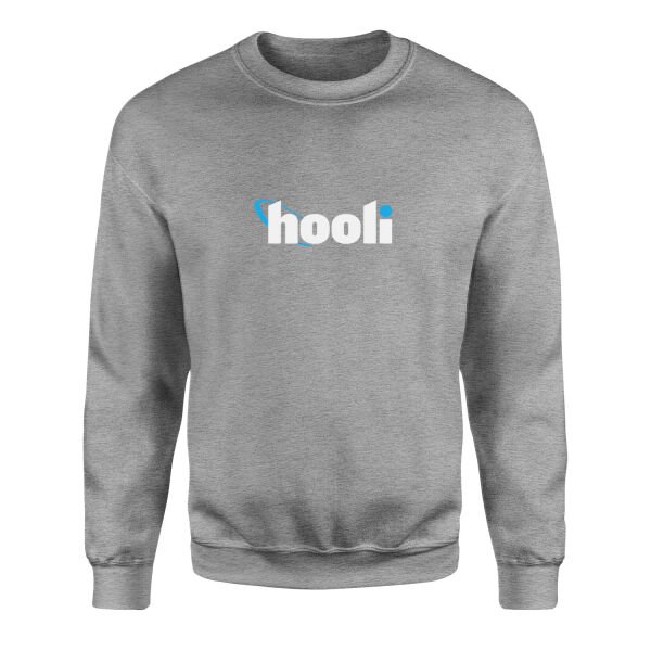 Hooli | Silicon Valley Sweatshirt XL - Gri