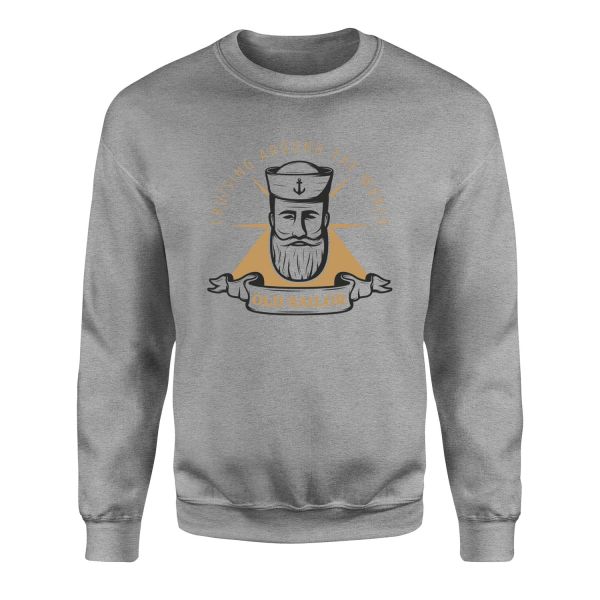 Old Sailor Sweatshirt S - Gri