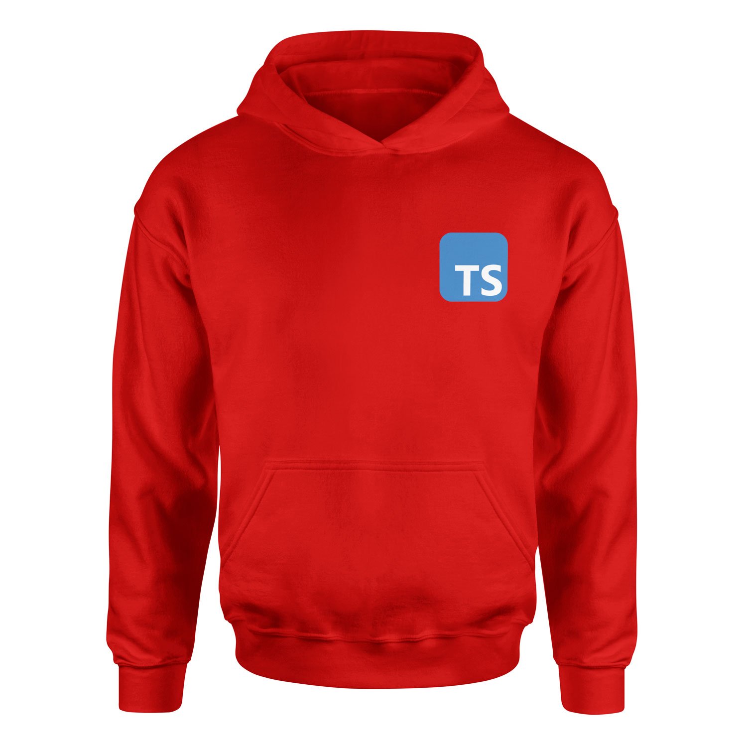 Typescript Hoodie XXL - Kırmızı
