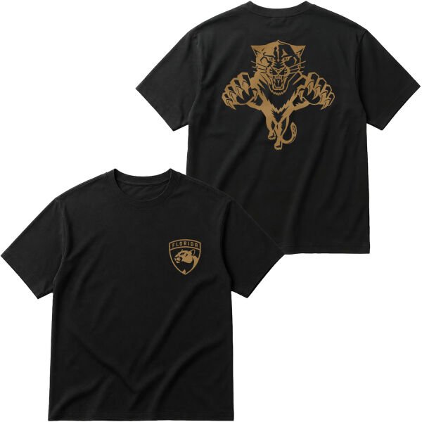 Florida Panthers Stanley Cup Edition Oversize Tişört M - Siyah