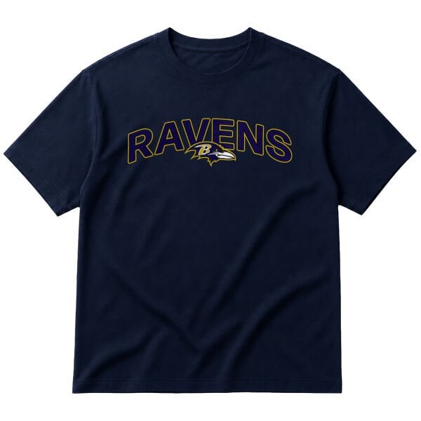 Ravens B Oversize Tişört