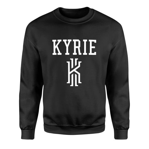 KYRIE Text Sweatshirt L - Siyah