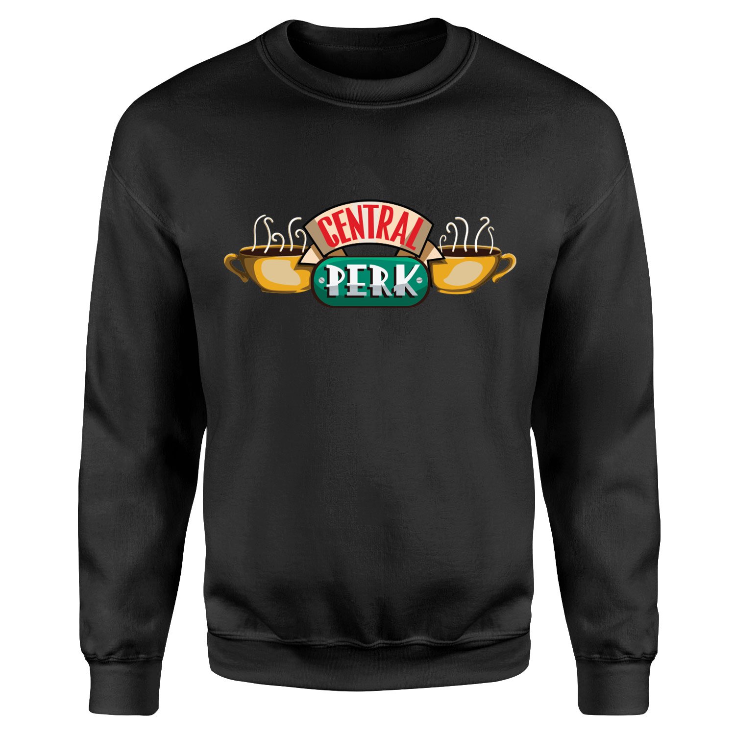 Central Perk Sweatshirt M - Siyah