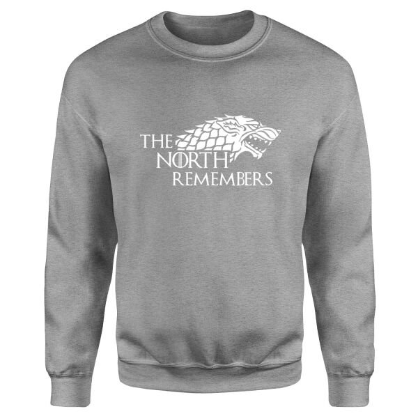 The North Remembers Sweatshirt S - Gri