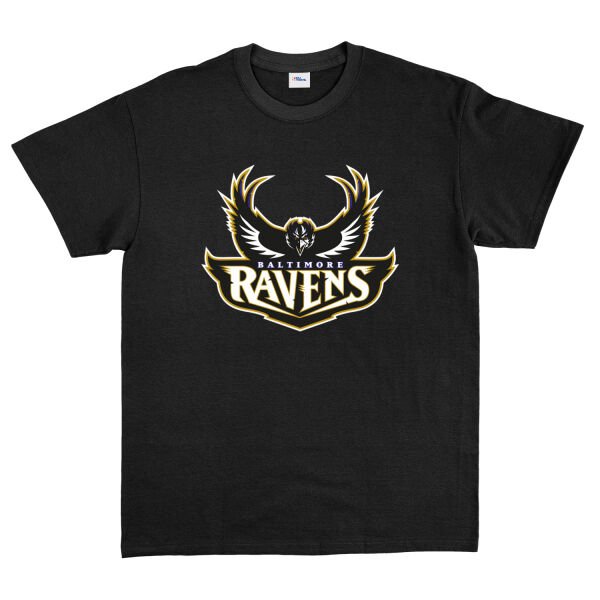 The Ravens Tişört XL - Siyah