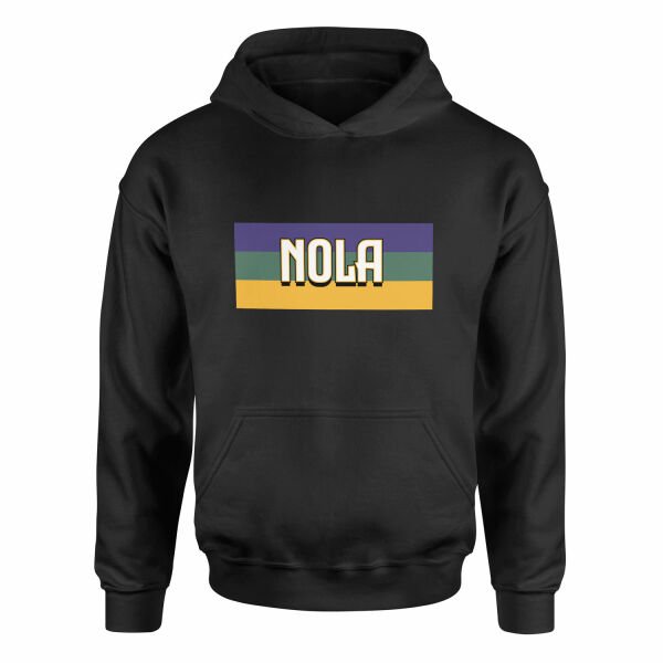 NOLA Hoodie L - Siyah