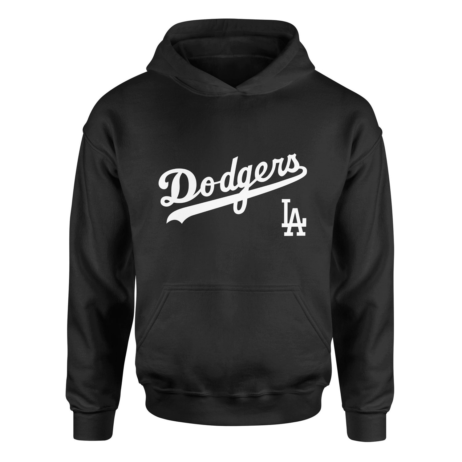 Dodgers, LA Hoodie M - Siyah