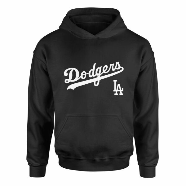 Dodgers, LA Hoodie M - Siyah