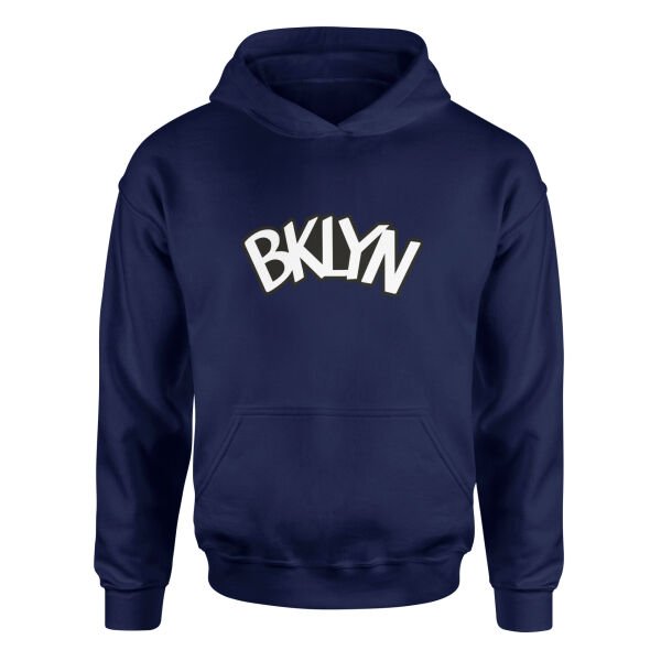 BKLYN Hoodie XL - İndigo Mavisi
