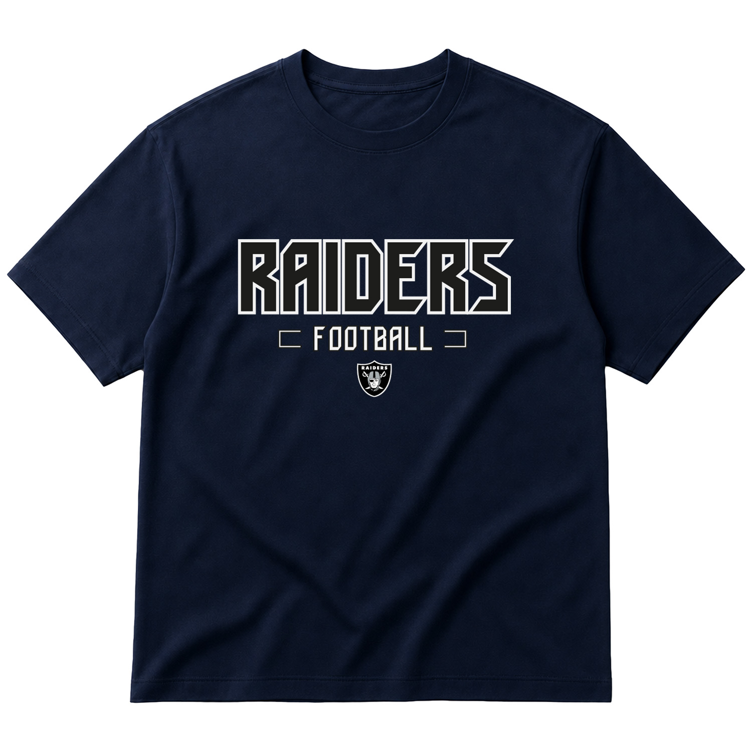 Las Vegas Raiders Football Oversize Tişört XL - İndigo Mavisi
