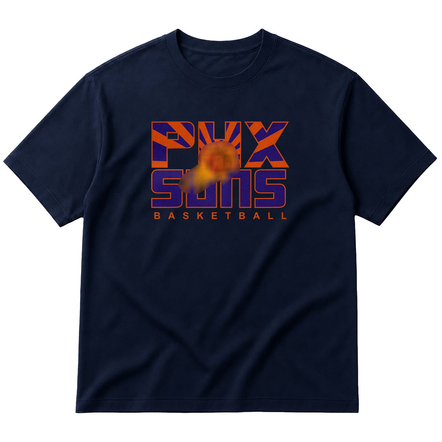 PHX Suns Oversize Tişört M - İndigo Mavisi