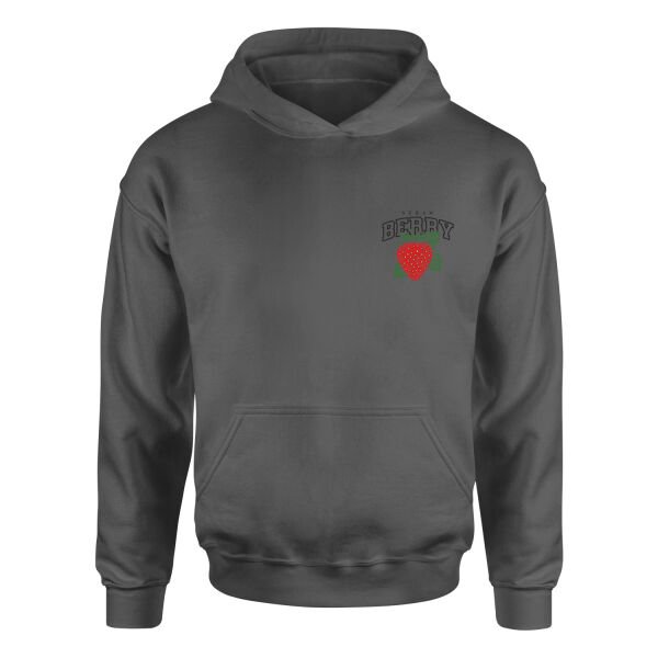 Strawberry Hoodie XL - Füme