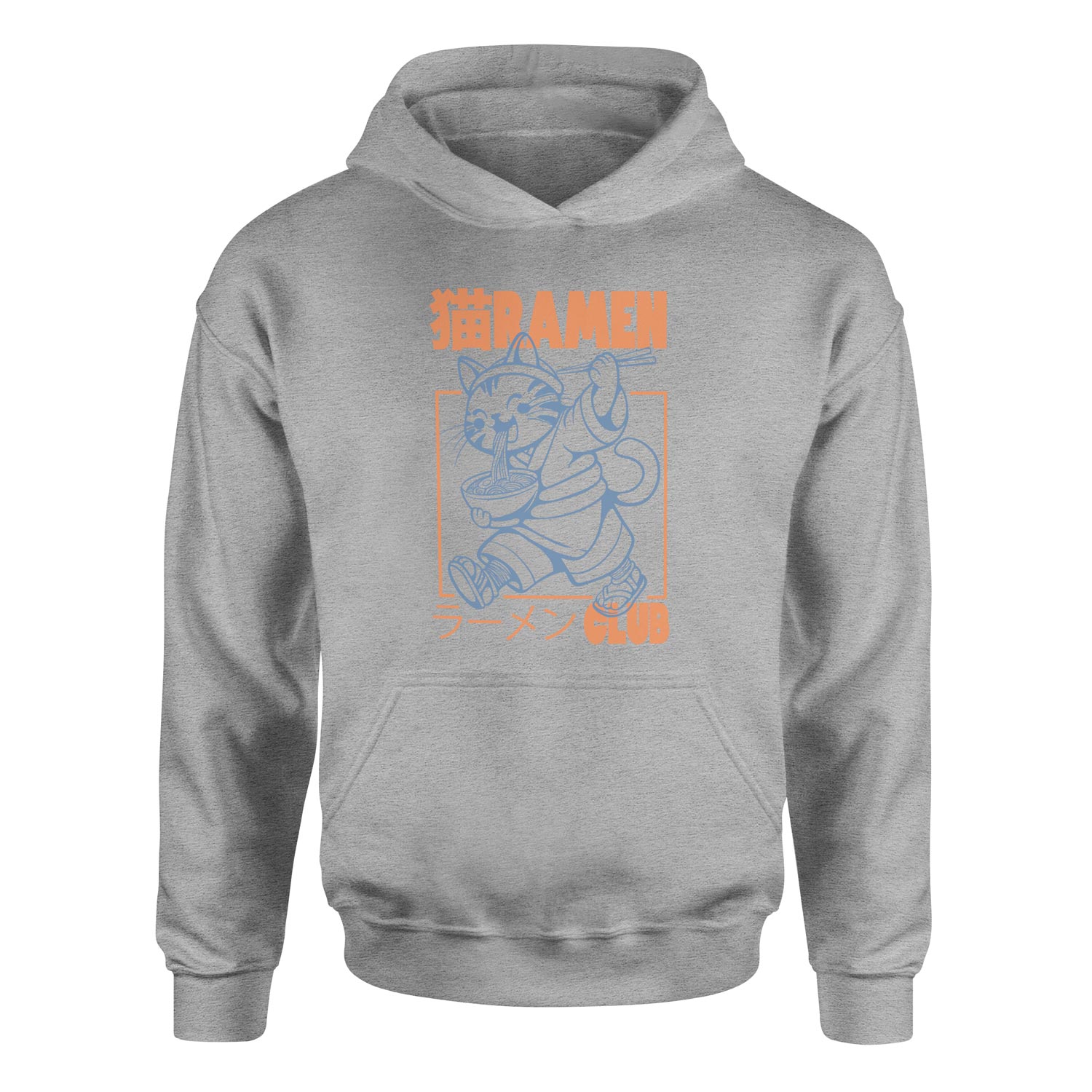 Ramen Club Hoodie XL - Gri