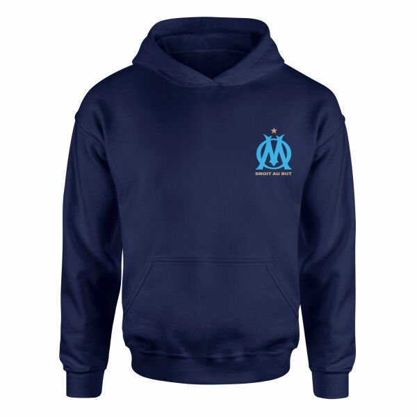 Olympique de Marseille Hoodie M - İndigo Mavisi