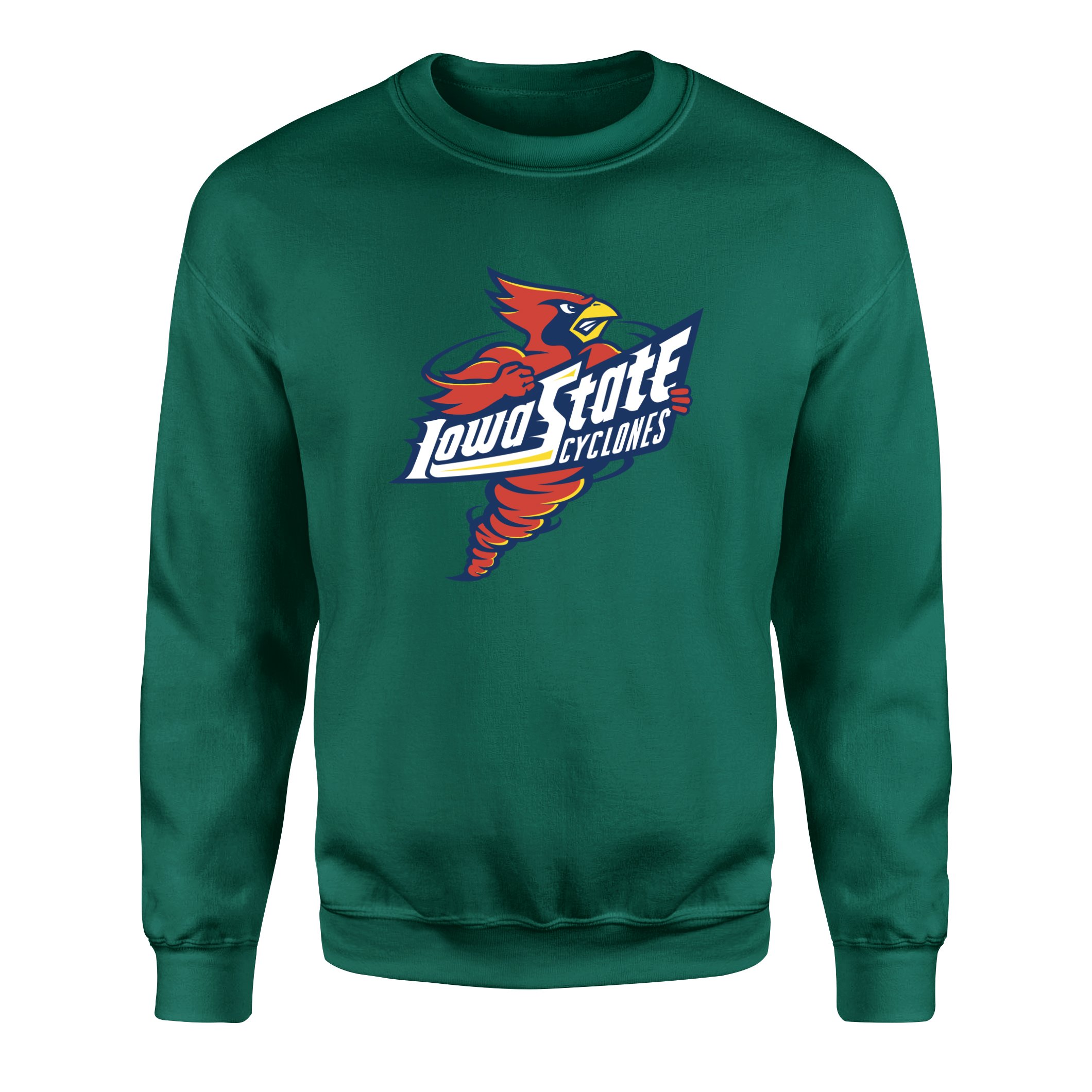 Iowa State Cyclones Sweatshirt L - Nefti Yeşili