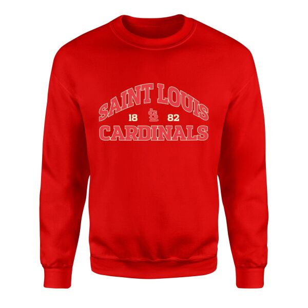 Saint Louis Cardinals 1882 Sweatshirt S - Kırmızı