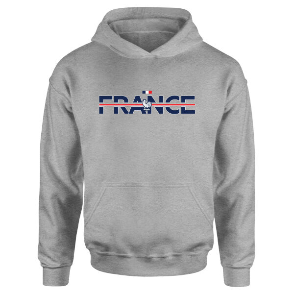 Équipe de France Hoodie XL - Gri
