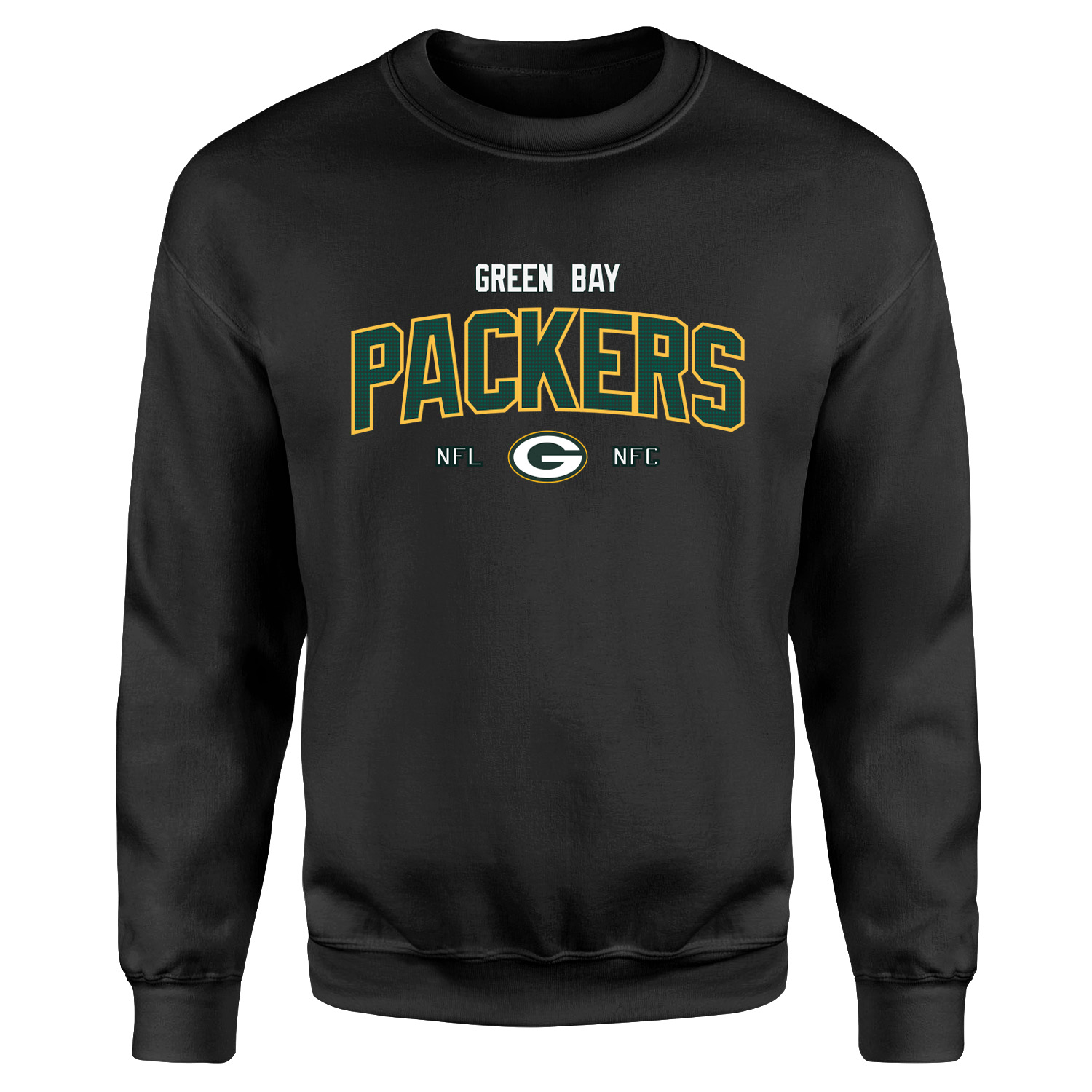 Green Bay Packers NFC Sweatshirt S - Siyah