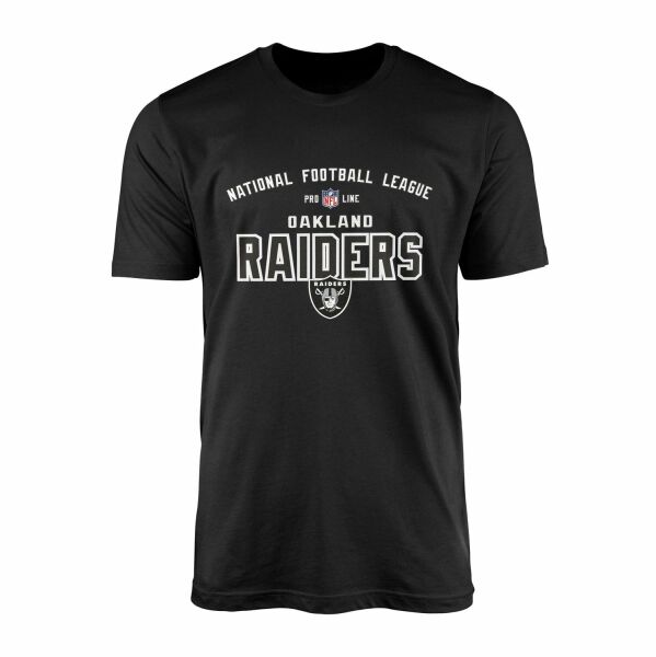 Las Vegas “Oakland” Raiders Retro Edition NFL Tişört S - Siyah