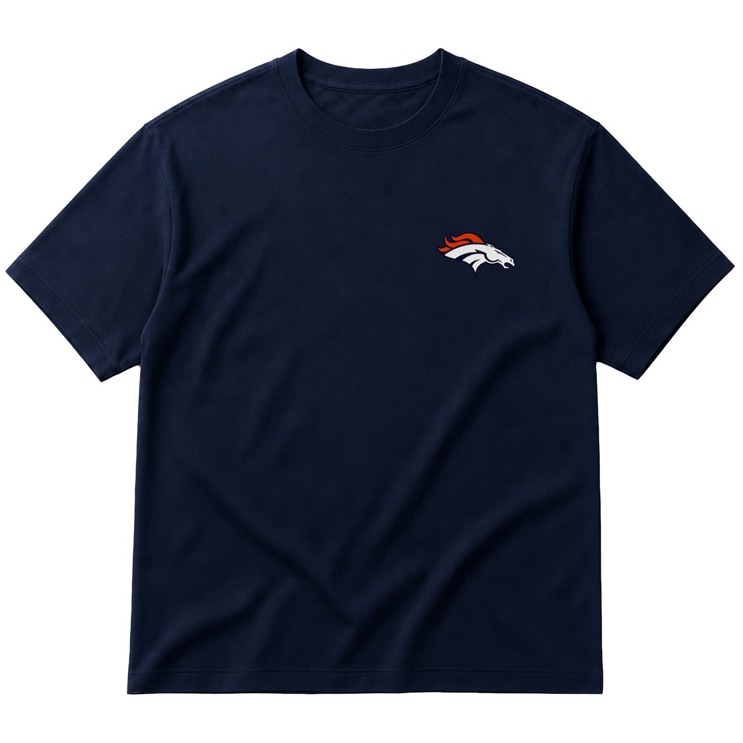 Denver Broncos Oversize Tişört XL - İndigo Mavisi