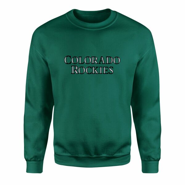 Colorado ROCKIES Sweatshirt S - Nefti Yeşili