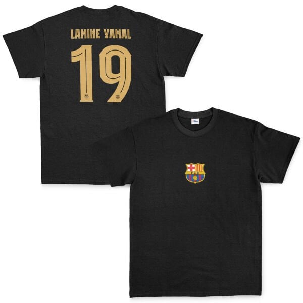 Lamine Yamal Barcelona Forma Tişört S - Siyah
