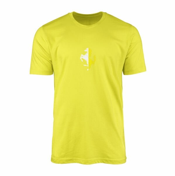 Scuderia Ferrari Bianco & Giallo Tişört