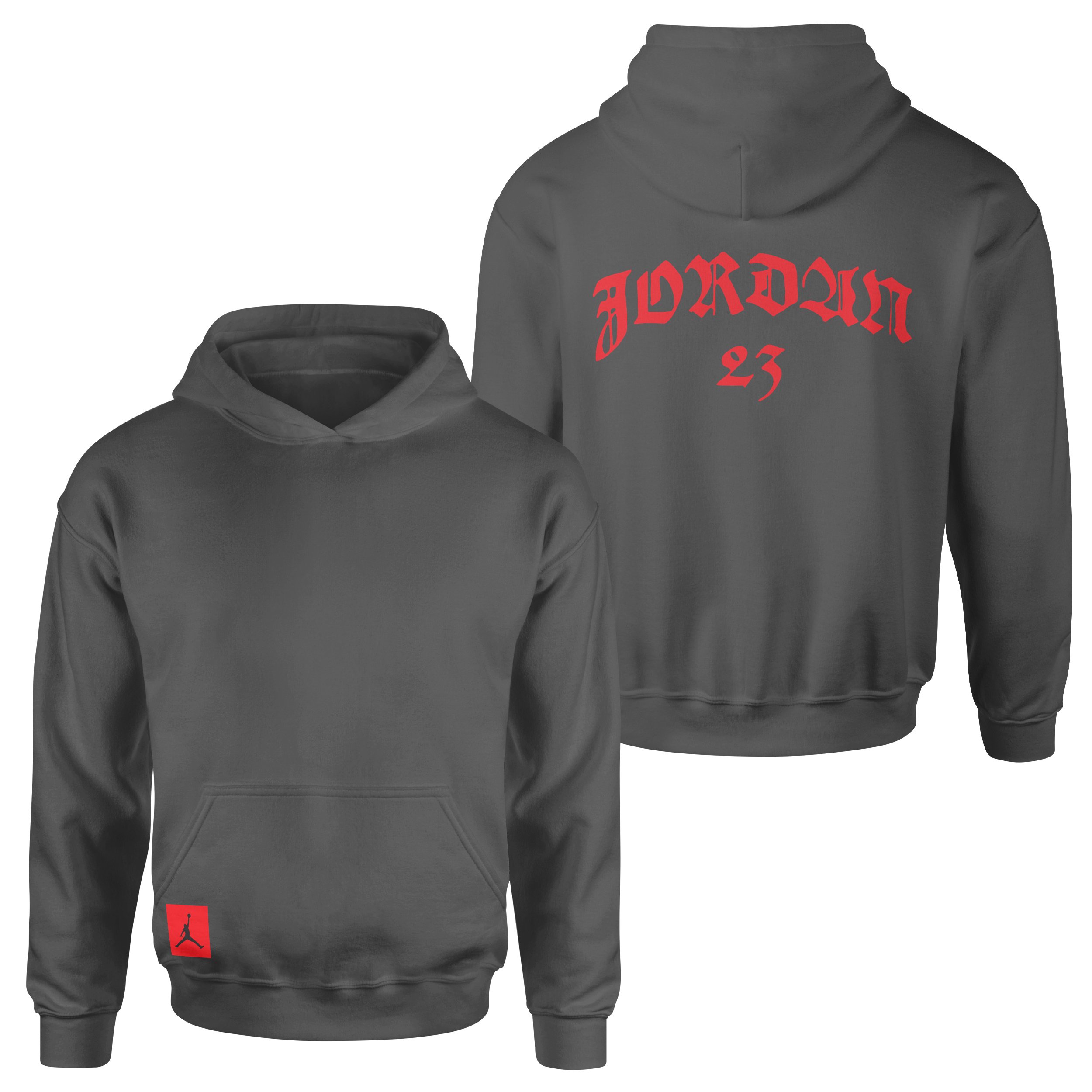 Air Jordan DFTG Hoodie L - Füme
